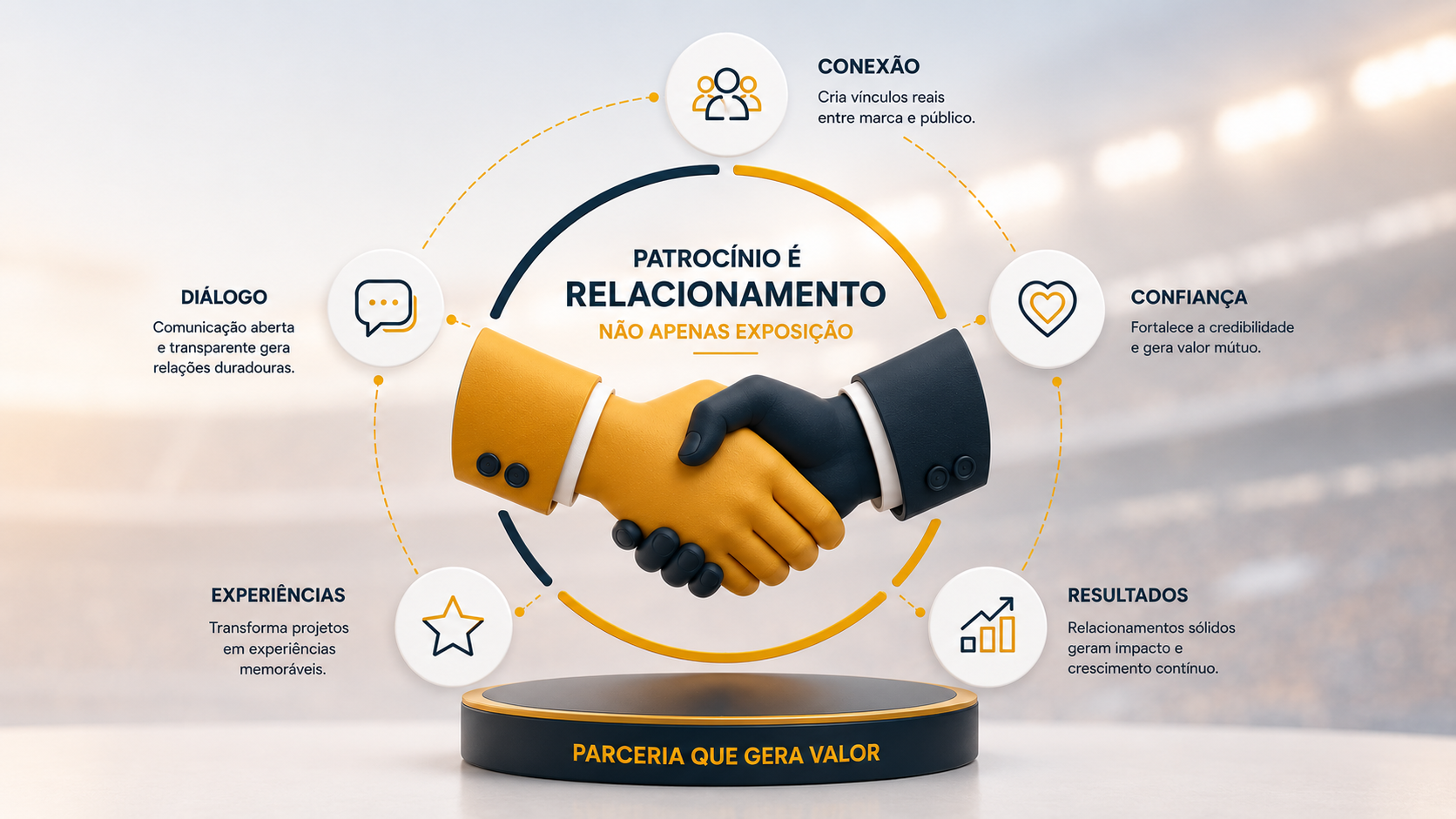 Patrocínio estratégico como relacionamento entre marcas e projetos