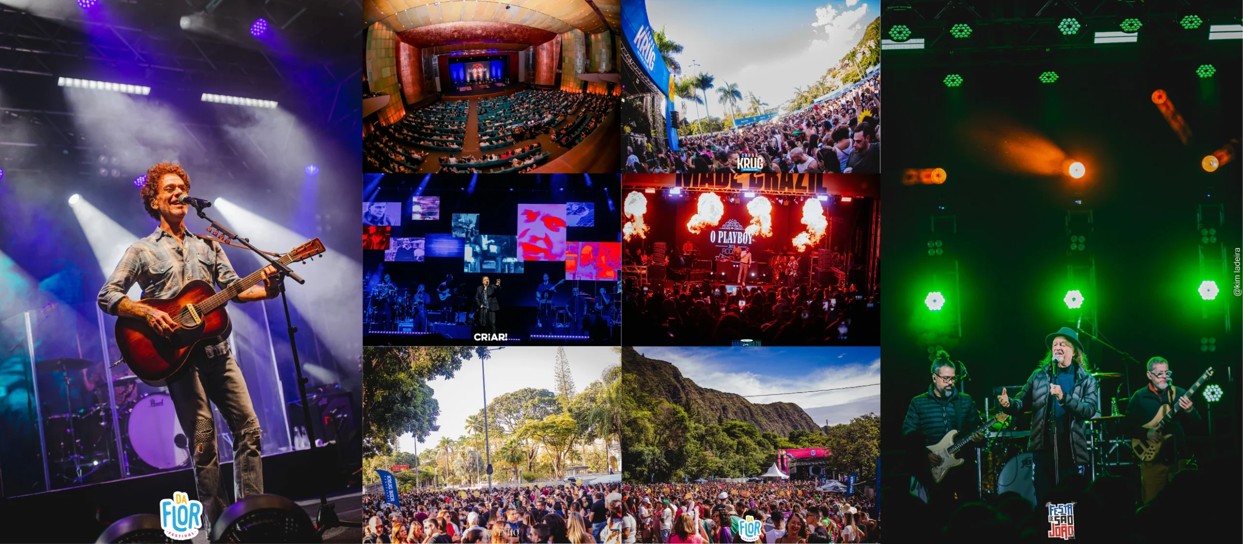 Produções da CRIAR conectam shows, experiências e grandes públicos